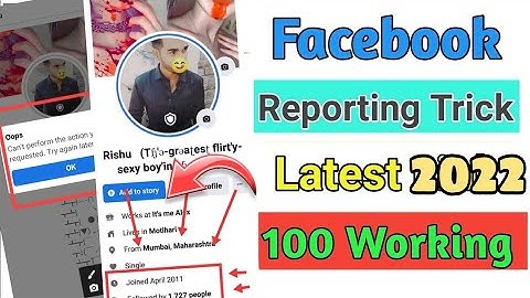 Facebook reporting real trick 2024 || How to report fb account || How to report on facebook#reporter
