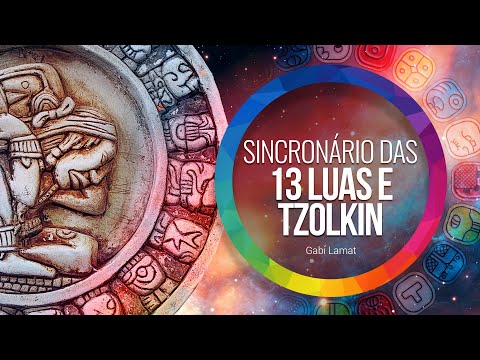 AULA DO CÍRCULO | O que é o Sincronário das 13 Luas e Tzolkin | Gabi Lamat, Rota Lunar