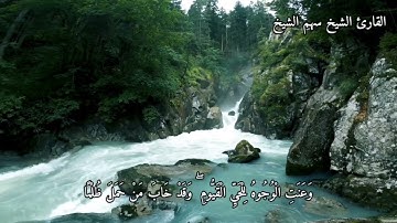 يومئذ لا تنفع الشفاعة إلا من أذن له الرحمن ورضي له قولا - بصوت القارئ سهم الشيخ