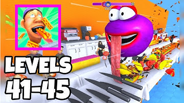 Lick Runner - All levels (41-45) Gameplay - Android iOS Games