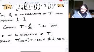 Linear Algebra: Definition of Eigenvector and Eigenvalue