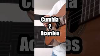 Easy 2-chord cumbia #guitar #chords #viral #trending