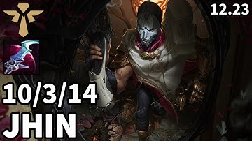 Jhin Support vs Heimerdinger - KR Master | Patch 12.23