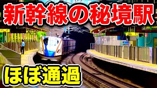 新幹線がくる『秘境駅』に行ってきた！！！通過多すぎて全然乗れないゾ！！！