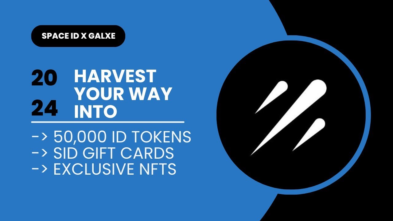 Trio NFT NEW YEAR 2024 campaign | Space ID x Galxe | 50,000 ID Tokens Airdrop