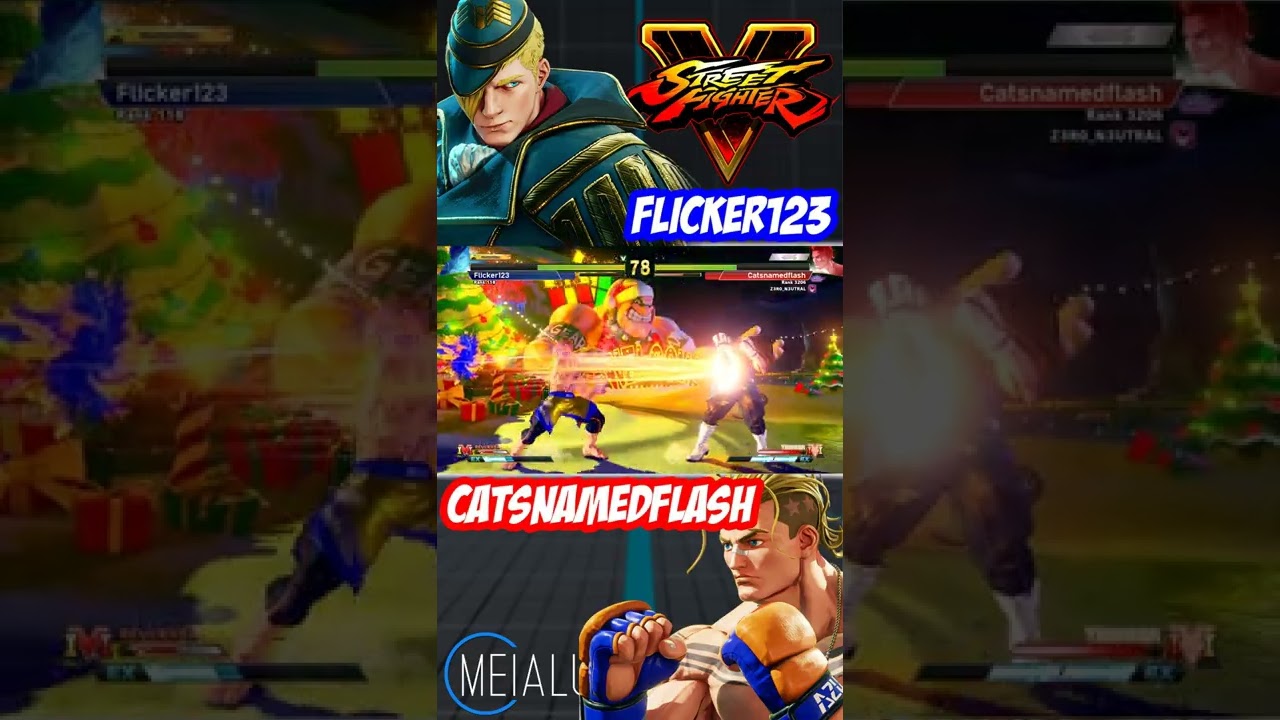 SFV CE - Flicker123(ED) VS Catsnamedflash(LUKE) 🌘 MeiaLua 🌘