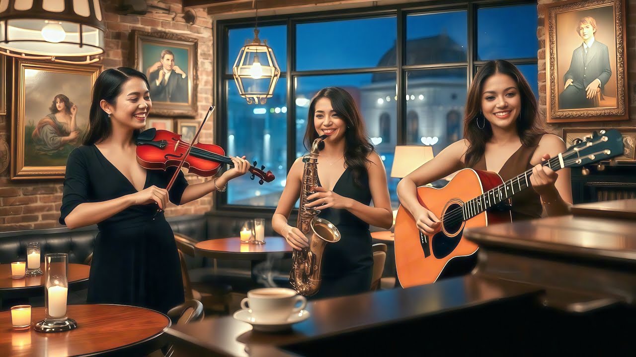 (Sonata del Alma 63) Midnight Trinity – Guitar, Violin & Sax Under Moonlight 🎸🎻🎷