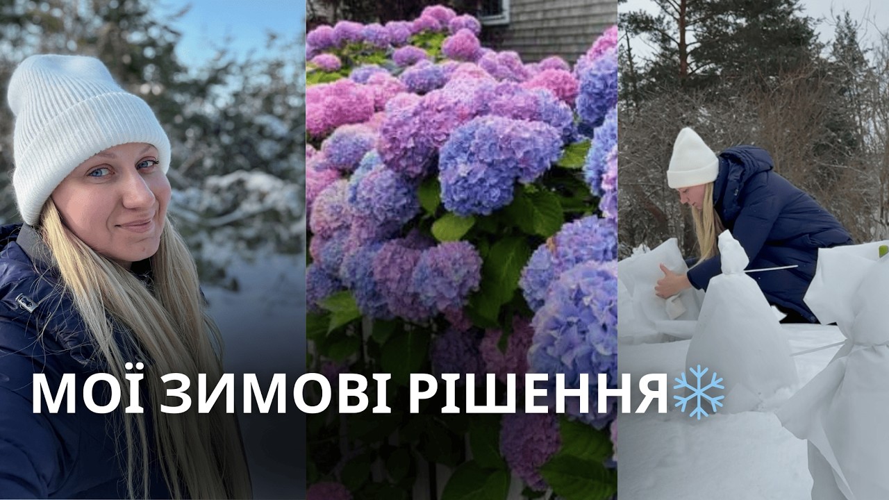 Зимовий день ❄️ Обігріли будинок і квіткові плани 2026