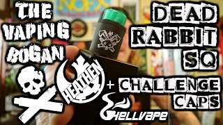 Dead Rabbit SQ + Challenge Caps | Heathen x Hell Vape | The Vaping Bogan