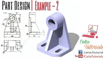 Part Design 2 for Beginners| Catia Tutorials