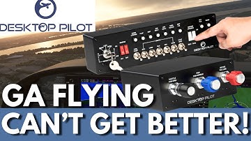 Ultimate GA Flight Sim Gear: Desktop Pilot’s TPM Throttle & Ignition Panel in Action!