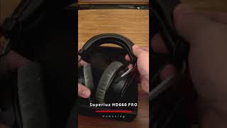 Unboxing Superlux HD660 PRO // No talking!