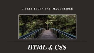 How to Create Image Slider Using HTML and CSS | Image Slideshow Tutorial