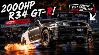 CAN WE GET A 2200HP R34 GT-R DOWN THE DRAG STRIP?