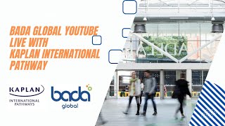 Bada Global Youtube Live with KIP (Kaplan International Pathway)