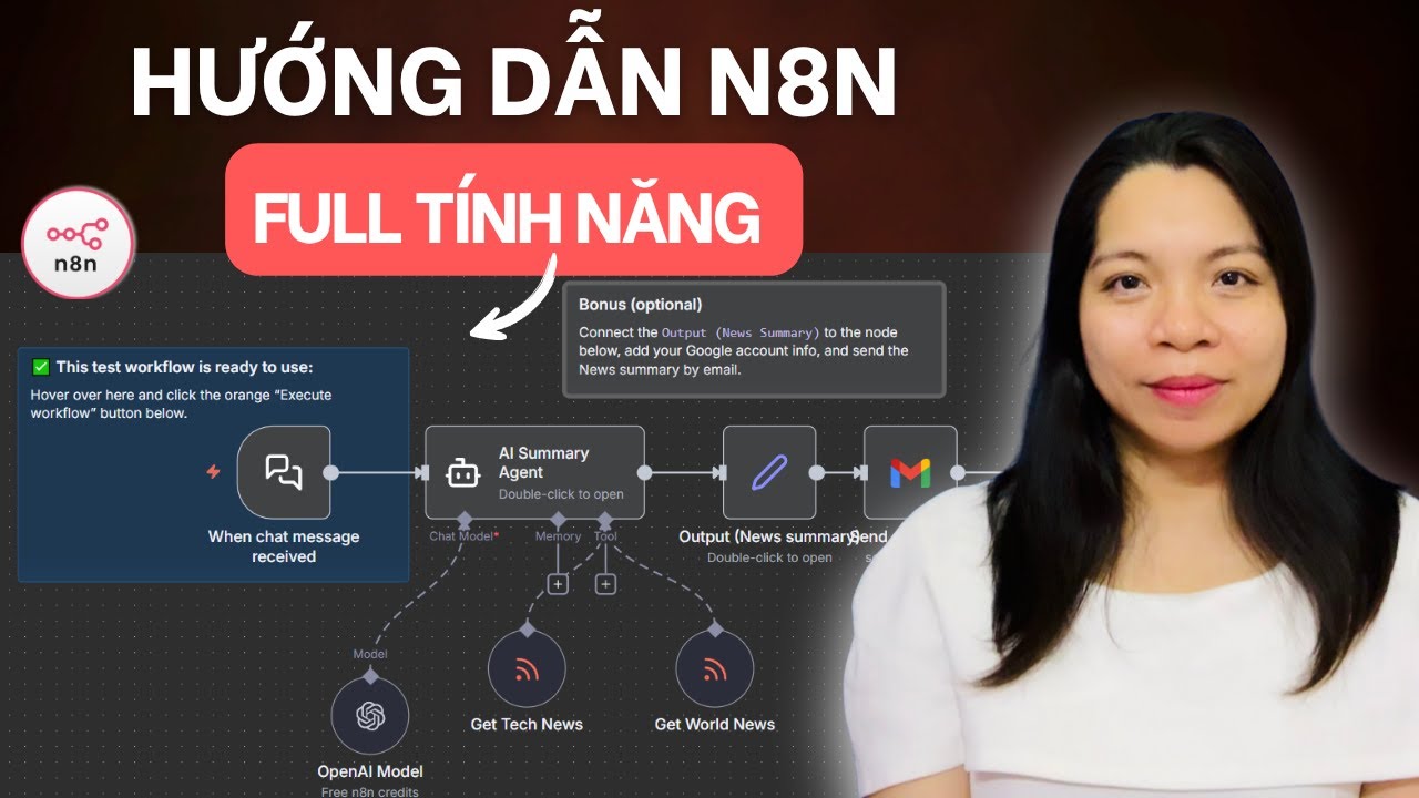 ⁣n8n là gì? TẤT CẢ tính năng được giải thích chi tiết nhất 2025 (Full hướng dẫn A–Z)