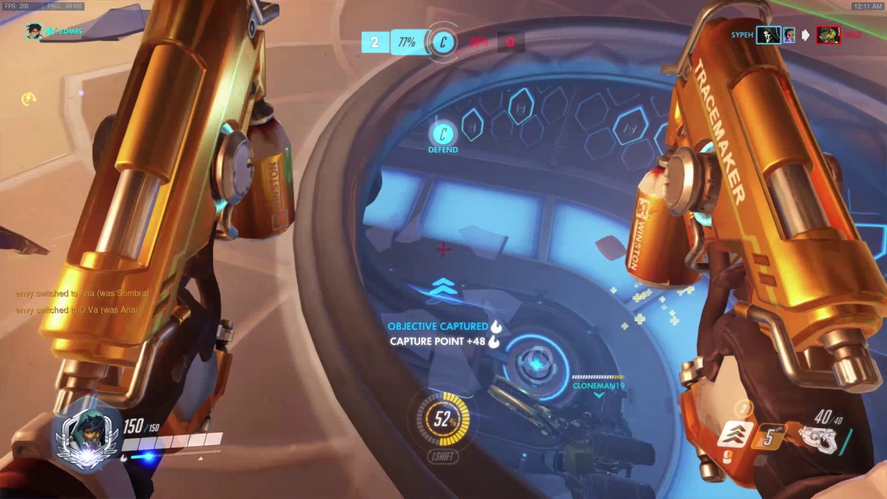 tracer gameplay vs surefour, sinatraa, unkoe