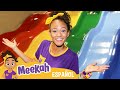 Meekah juega en tobogánes  💜¡Hola Meekah!💜#blippiespanol #meekah #meekahespanol #videoseducativos