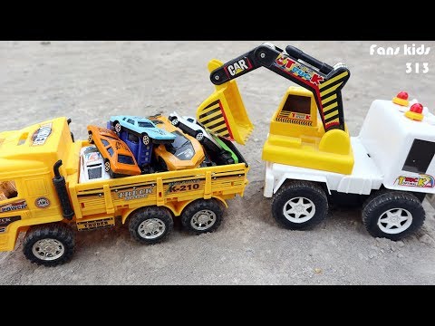  Mainan  mobil mobilan excavator  dan dum truck I Mainan  anak  