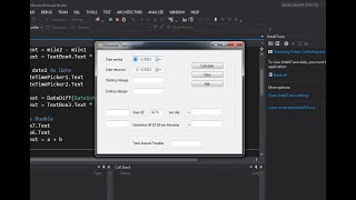 Visual Basic/ VB.Net Tutorial: Using DateDiff function