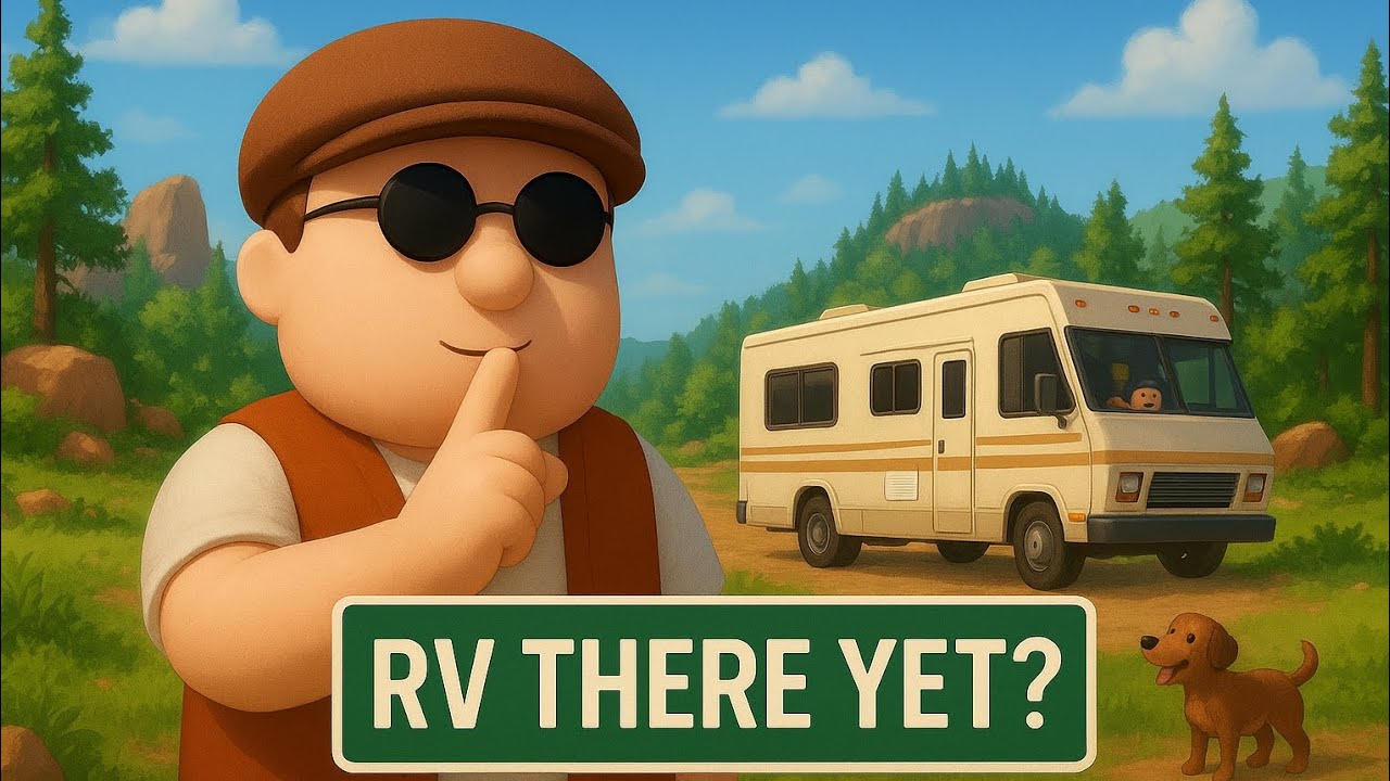 المركبة خرباة على الطريق/RV THERE YET 🚌🙃