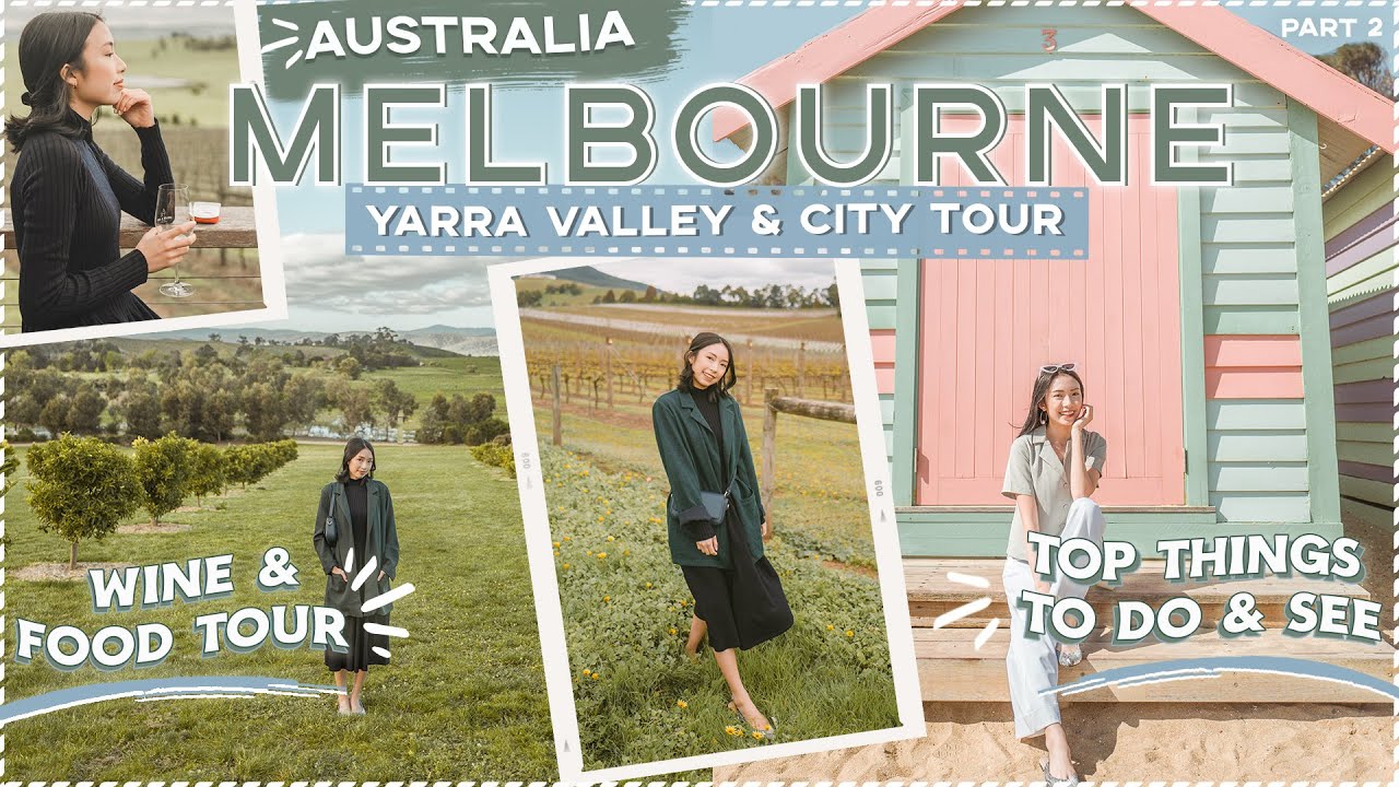 MELBOURNE & YARRA VALLEY AUSTRALIA: Top Things to DO, SEE & EAT! (Tour & Travel Vlog) | Sophie Ramos