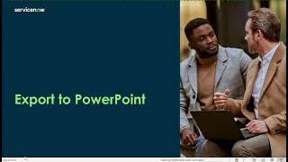 Export Project Management Status Report to PowerPoint