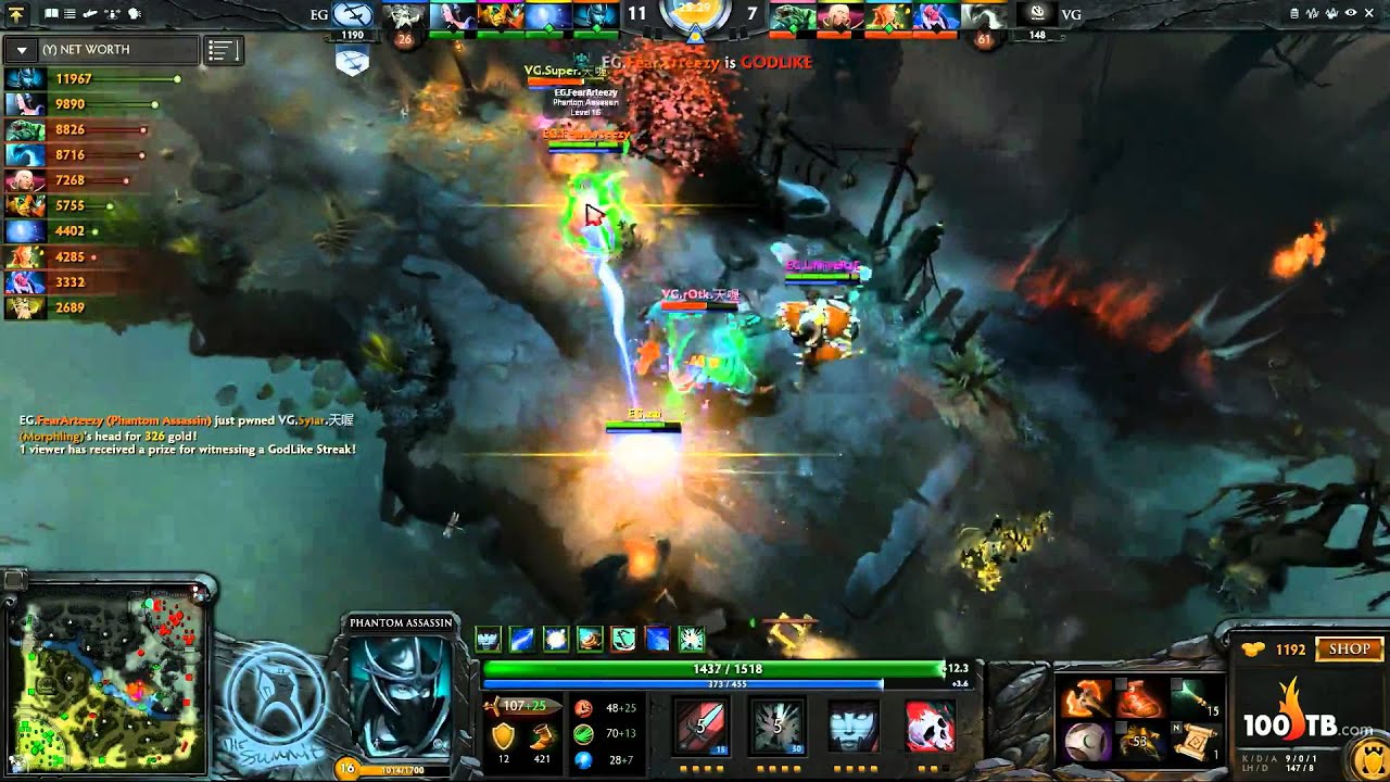 The Summit LAN LB Final EG vs VG G1 One Shot