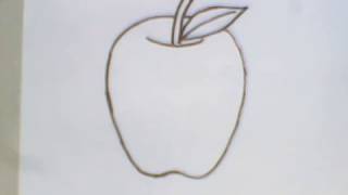 apple drawing pencil step draw easy sketch marker rotten drawings beginners fii paintingvalley carat macbook