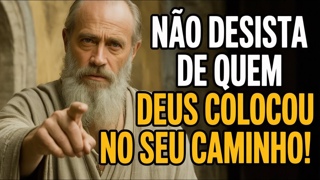 ADVERTÊNCIA DIVINA: NÃO RENUNCIE ÀQUELE QUE DEUS ESCOLHEU PARA SUA TRANSFORMAÇÃO SAGRADA!