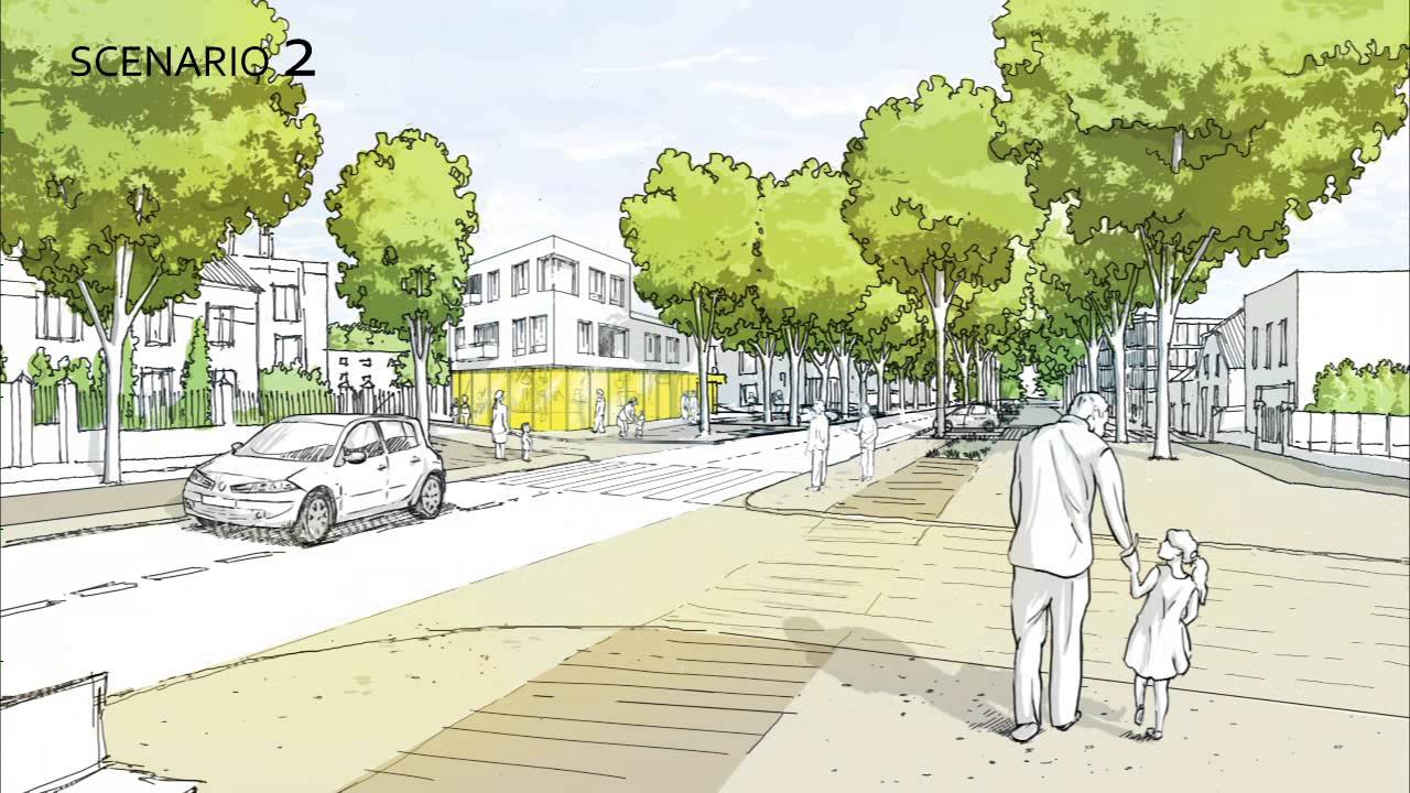 SOISSONS Modélisation du projet de renouvellement urbain du quartier Saint Crépin