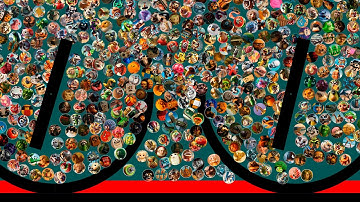 ALL 751 Italian Brainrot Survival Marble Race In Algodoo Who Will Win?