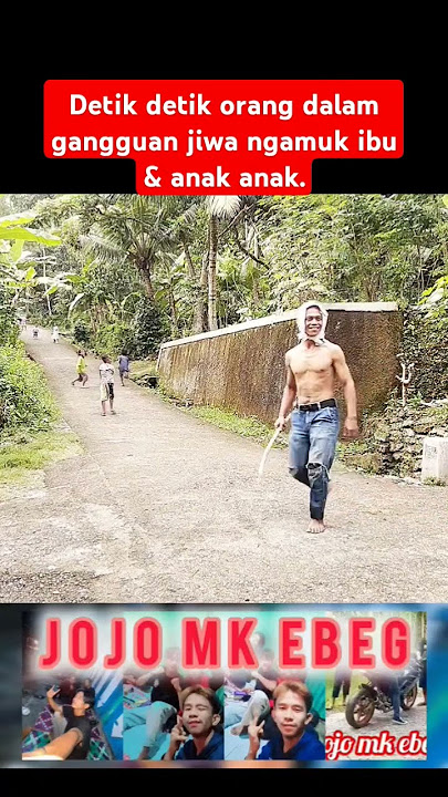 Detik detik orang gila ngamuk anak kecil. #feedshorts