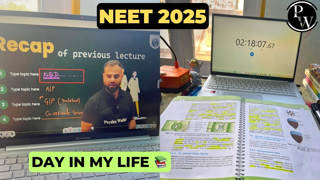 *NEET 2025  Study Vlog📚| *Wakeup 3:40 AM✨| Infinite Journey