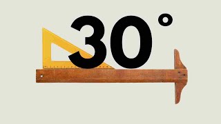 How To Construct An Angle Of 30 Degrees