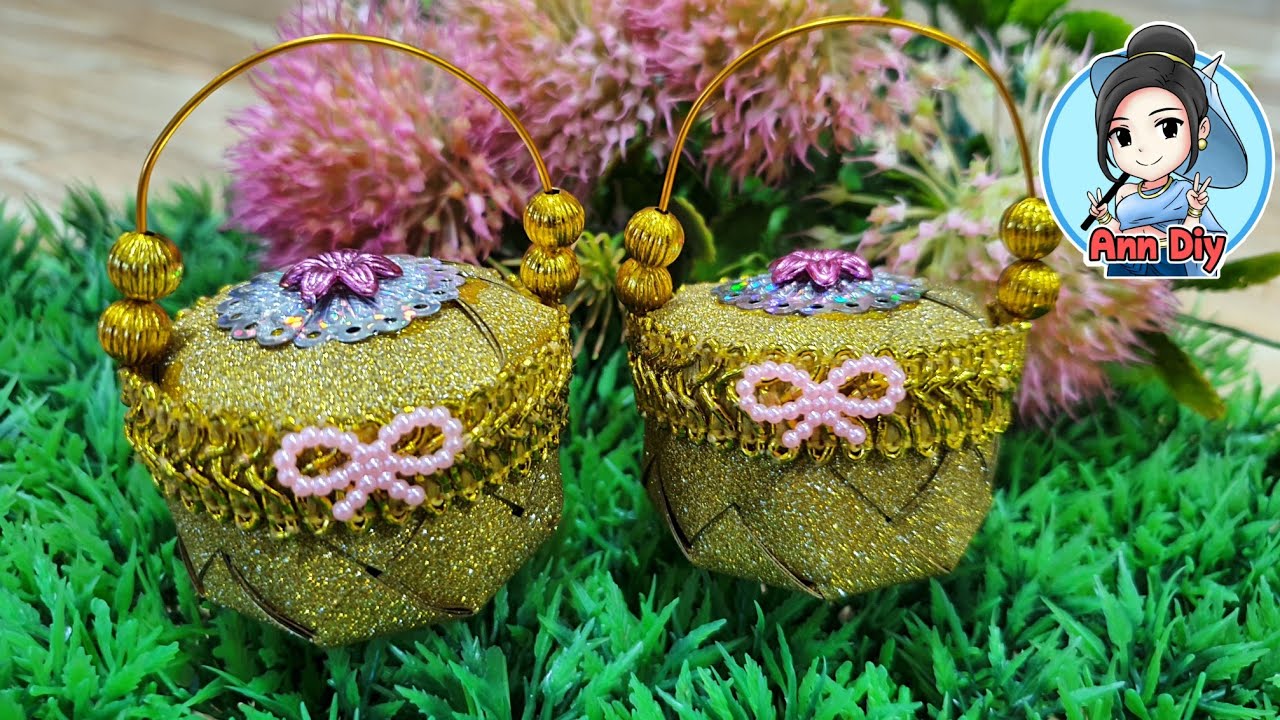 ตะกร้าหมากคุณยายเหรียญโปรยทาน | A basket of betel nuts, scattered coins | Ann Diy