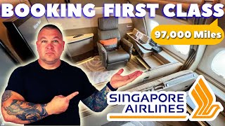 Maximum Value Redemption Singapore Suites First Class