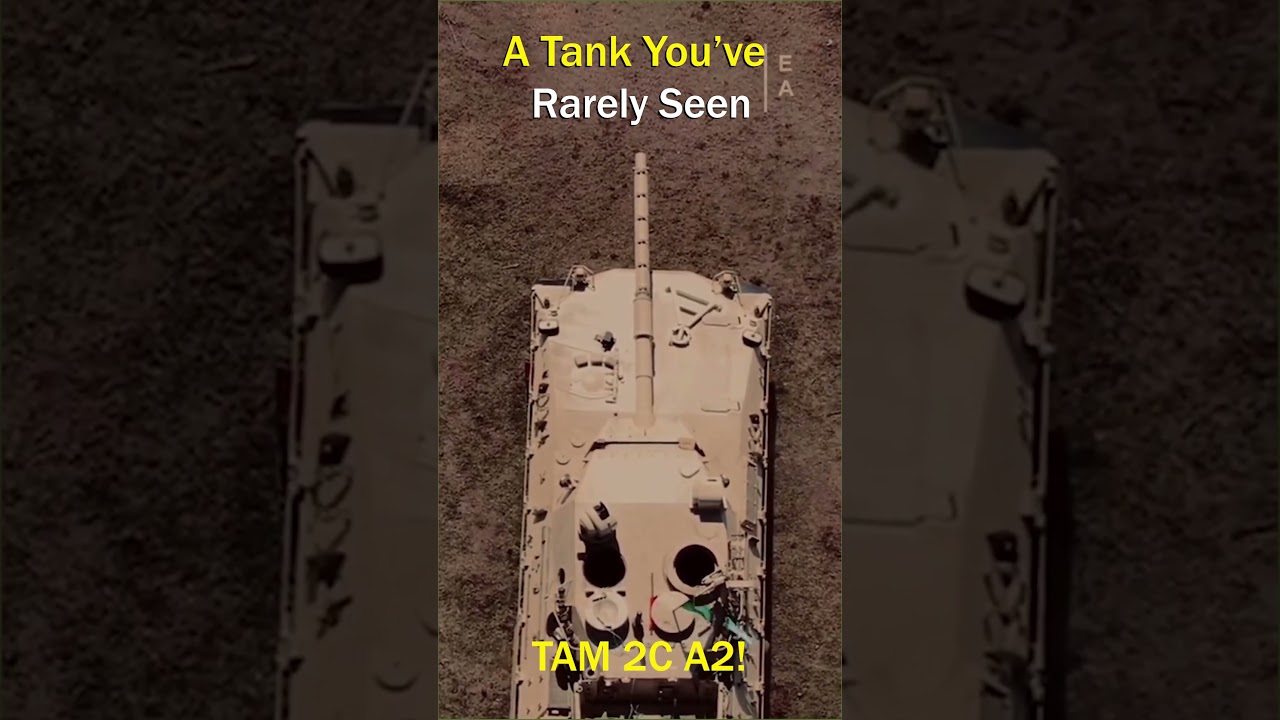 Rare Look at the TAM 2C A2 Argentina’s Upgraded Tank