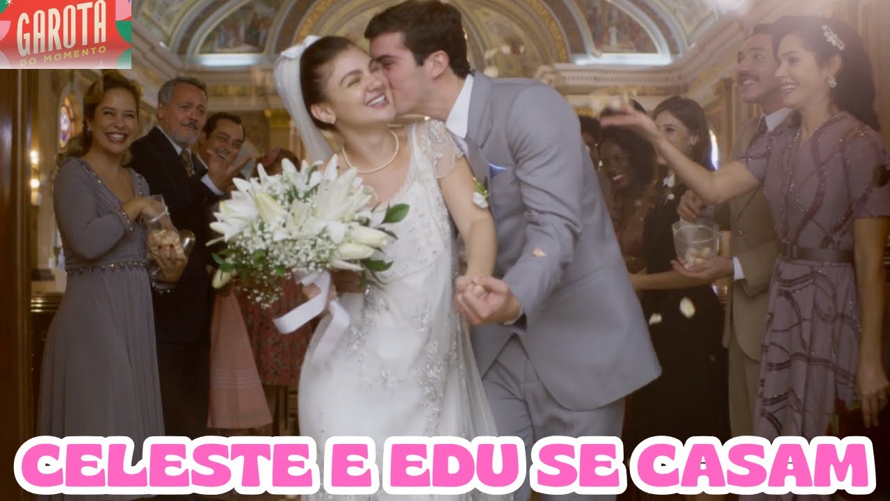 18 - VIDEO EDITADO PELO YOUTUBE - CELESTE E EDU SE CASAM - (PARTE 18 - GAROTA DO MOMENTO | REACT )