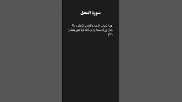 الحمد لله حمدًا كثيراً طيباً مباركاً فيه #سورة_النحل #الشيخ #ماهر_المعيقلي