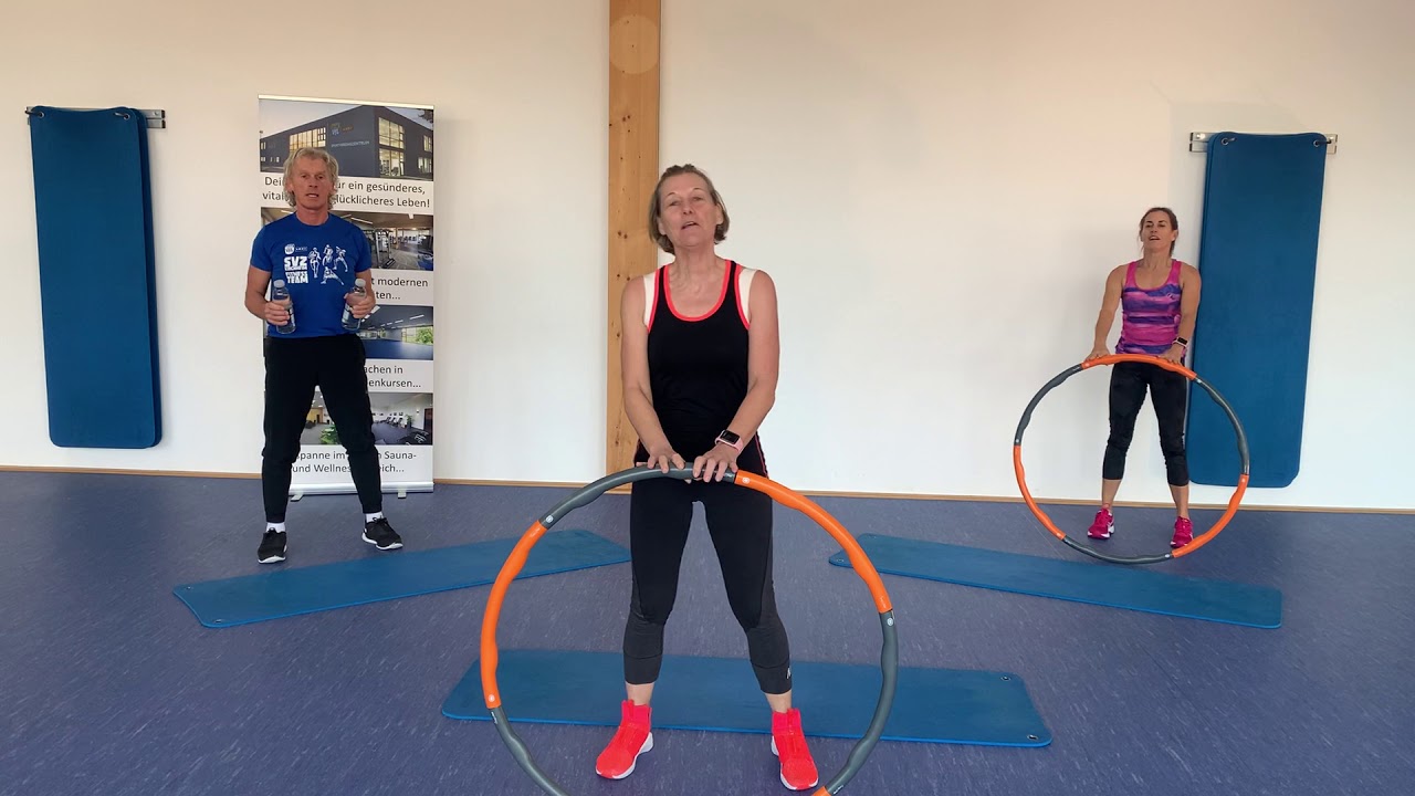 Tabata Workout mit Reifen mit Michaela