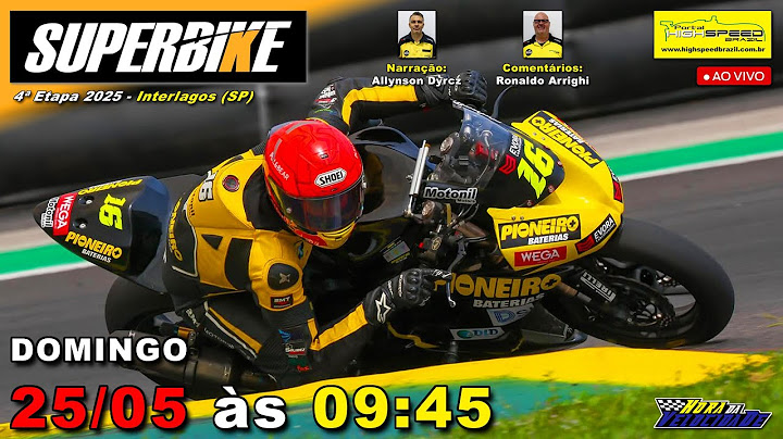 🔴 SUPERBIKE BRASIL | 4ª Etapa 2025 | Interlagos (SP) | Ao Vivo