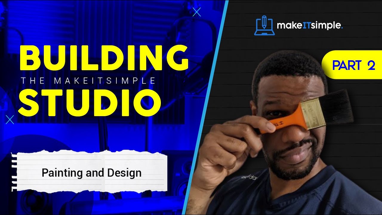 Building my dream smart studio part 2 | Painting and Design - YouTube