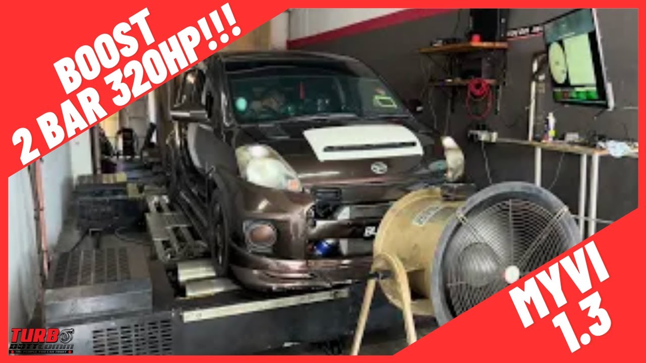 Boost 2 Bar No PROBLEM‼️320HP!! Myvi 1.3 Maxxecu Sport