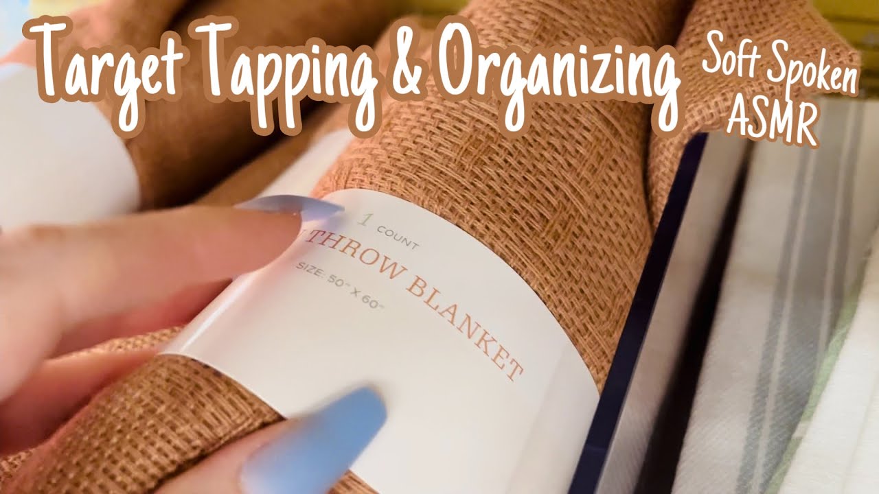 ASMR * TARGET!! * Tapping & Organizing! * Soft Spoken * ASMRVilla