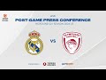Post-game Press Conference | Real Madrid - Olympiacos | Jornada 22 Euroleague