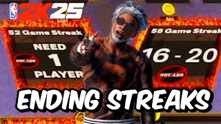 I PULLED UP ON TWO 60 GAME STREAKS IN THE SAME PARK‼️🔥