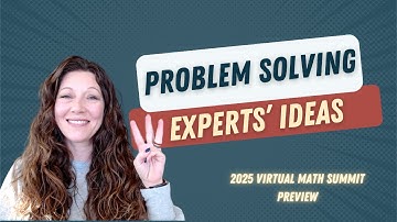 Build Math Minds 187 - Problem Solving Success: 3 Experts