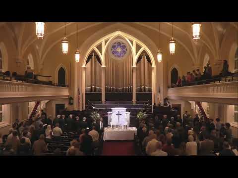 Evening worship service: The betrayal of Jesus and the Lord's Supper