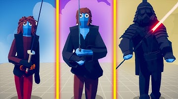 Evolution of Anakin Skywalker ( Darth Vader ) - Totally Accurate Battle Simulator TABS